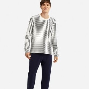 UNIQLO 优衣库  413268  男士Ultra Stretch起居套装