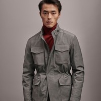 Massimo Dutti  03469200802 男士工装羊毛外套