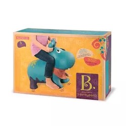 比乐（B.） B.Toys跳跳河马 儿童户外加厚充气幼儿园动物玩具 蓝色