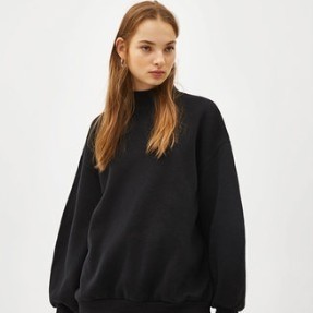 Bershka 巴适卡 06871372800 女士蝙蝠袖卫衣