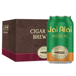 雪茄城 （CIGAR CITY） 回力球IPA啤酒355ml*6听 美国进口 精酿啤酒 *3件