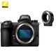 尼康（Nikon）Z6 全画幅微单数码相机单机身(新品)+FTZ卡口适配器 （无XQD卡）