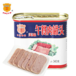 中粮梅林 午餐肉罐头 340g *16件