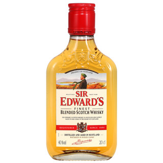爱德华爵士（Sir Edward’s）洋酒 威士忌 200ml