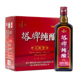 塔牌 绍兴黄酒纯酿 500ml*6瓶