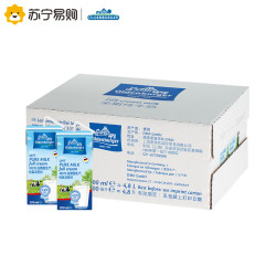 OLDENBURGER 欧德堡 全脂纯牛奶 200ml*24盒 *5件