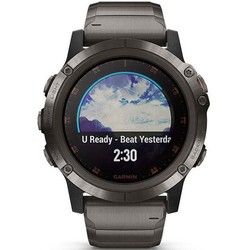 GARMIN 佳明 fenix5X Plus 运动心率智能手表  钛合金aDLC蓝宝石镜面款