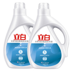 立白 天然亮白低泡洗衣液 6kg *2件