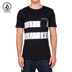 Volcom男士短袖圆领修身短袖T桖Die Stripe Washed Tee圆领修身款
