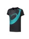 ASICS亚瑟士男子短袖T恤跑步运动服2011A134-001 L 2011A134-001黑色
