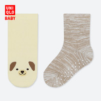 UNIQLO 优衣库 婴儿/幼儿 袜子(2双装)