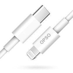 OPSO欧普索 苹果MFi PD快充线 1.2m*2 +18W PD充电器 折后23元一条+凑单品