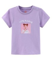 maxwin 女小童婴童针织短袖T恤 *4件