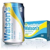 Watsons 屈臣氏 盐味苏打汽水 330ml*24罐 *3件