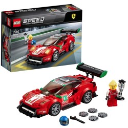 LEGO 乐高 Speed赛车系列 75886 法拉利 488 GT3 Scuderia Corsa车队