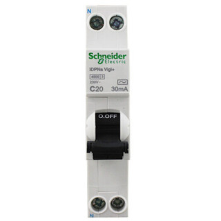 Schneider Electric 施耐德电气 A9D91620R 断路器 Acti9系列 1P+N C20A