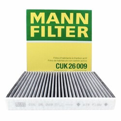 MANN 曼牌 CUK26009 空调滤清器 大众/奥迪/斯柯达专用 *4件
