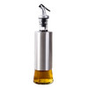 NUOPAI 诺派 C6716 不锈钢玻璃油壶 酱油调料瓶 料酒壶 (320ml、67*67*249)