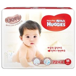 HUGGIES 好奇 铂金装 婴儿纸尿裤 韩版  M76片 *3件