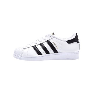 adidas kids 阿迪达斯 大童 9-12岁 三叶草-儿童鞋常青款C77154白色 35.5-40码