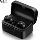 V&X A6 真无线蓝牙耳机 迷你隐形运动商务入耳式车载4.2小耳机 苹果华为小米OPPO手机通用