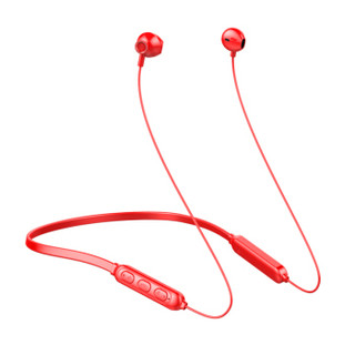 AMOI 夏新 A10 无线蓝牙耳机运动型   热情红