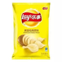 Lay's 乐事 薯片 美国经典原味 75g