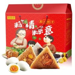 优优马 嘉兴粽子礼盒 780g