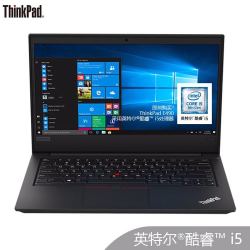 联想 ThinkPad E490(2XCD)14.0英寸轻薄本笔记本电脑(i5-8265U、8G、1TB+128GB、2G独显)