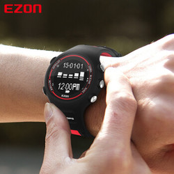 Ezon 宜准 E1-HR 红色运动智能手表
