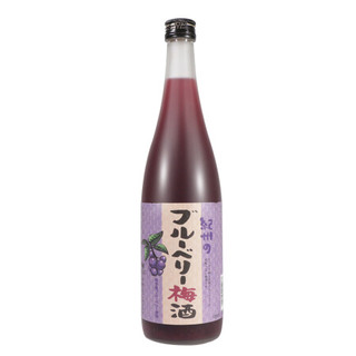 纪州 梅酒 蓝莓梅酒 720ml *2件