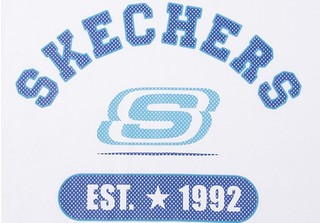 SKECHERS 斯凯奇 SMLC219M015 情侣短袖T恤