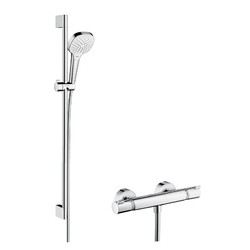 Hansgrohe 汉斯格雅 Croma Select E恒温花洒套装 