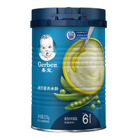 Gerber 嘉宝 豌豆营养米粉 2段 225g *3件