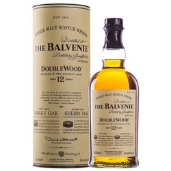 The Balvenie 百富 12年双桶苏格兰达夫镇单一麦芽威士忌 700ml +凑单品
