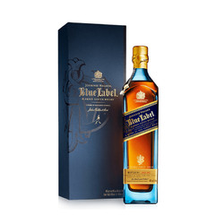 JOHNNIE WALKER 尊尼获加 蓝牌 调配型苏格兰威士忌 750ml 普通