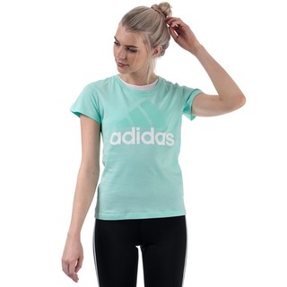 adidas Womens Essentials Linear Slim T-Shirt 女士T恤