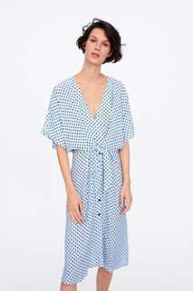 ZARA 01165067403 女士波点仙女风连衣裙