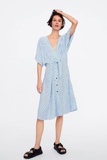 ZARA 01165067403 女士波点仙女风连衣裙