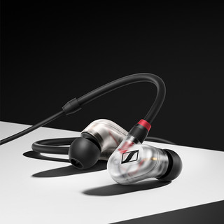 SENNHEISER 森海塞尔 IE400PRO 入耳式挂耳式动圈降噪有线耳机 雾霾灰 3.5mm