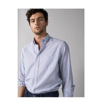 Massimo Dutti  00128028400  男士细条纹长袖衬衣