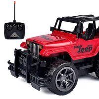 哈比天才 电动越野遥控车 无线遥控汽车 儿童玩具漂移遥控车 越野车 颜色随机发