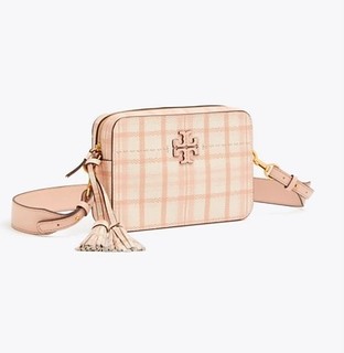 TORY BURCH 汤丽柏琦  MCGRAW PLAID 女士单肩包