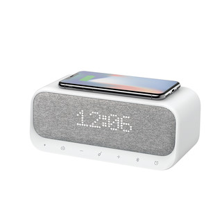 安克创新Soundcore 多合一蓝牙音箱支持苹果无线充 闹钟白噪音