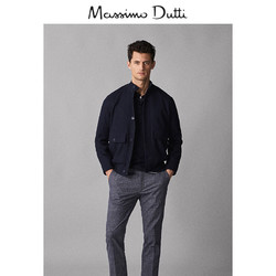 春夏大促Massimo Dutti 男装外套春秋男士夹克上装男款衣服拉链衫上衣00706352401-什么值得买
