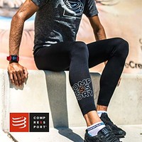 COMPRESSPORT 中性 跑步 掌控 压缩长裤 Under Control 跑步运动 马拉松 越野跑 紧身短裤 压缩装备 CS-LGRUN