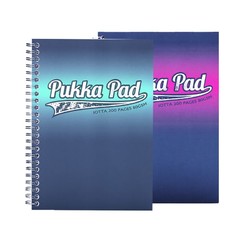 英国Pukka Pad派卡笔记本闪电派A4 /A5双线圈200页活页本子记事本