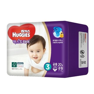 HUGGIES 好奇超干爽纸尿裤 韩国进口 M号 20片