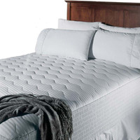 Sleep Science美国睡眠科学进口高端床垫保护罩 加厚床笠床垫床褥保护垫 300针精梳棉 白色 180*200cm