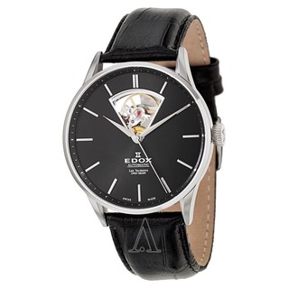 EDOX 依度 Les Vauberts系列 85010-3N-NIN 男士机械腕表